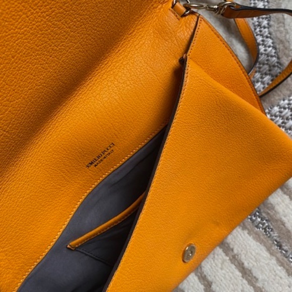 Emilio Pucci Leather Crossbody Flap Bag - Picture 4 of 7